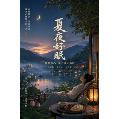 夏天睡不好怎麼辦？暑熱失眠、口乾夜醒、心煩難眠的漢方調理指南
